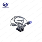 D - Sub DB9 Female To OBD - II Male Wire Harness Assembly 1.8M / 3M / 5M PUR