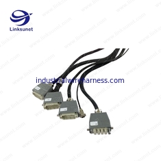 中国 HARTING 25PINのALの灰色のコネクターはM32腺のキャビネット接続ワイヤー馬具を加えます サプライヤー
