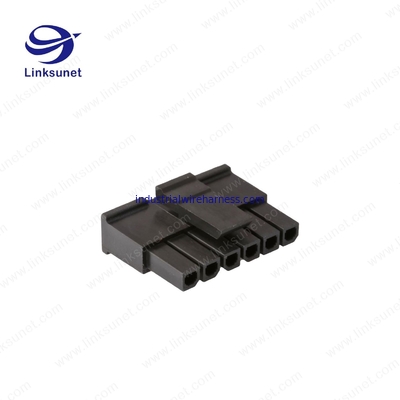 Black Male Female Wire Connectors 43645 - 0500 MOLEX Crimp Connector Housing