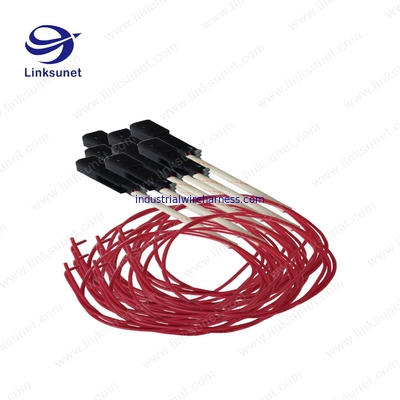 DELPHI 2P black connectors and FLRY - B - 0.35mm2 cable Auto wire harness for Automobile display
