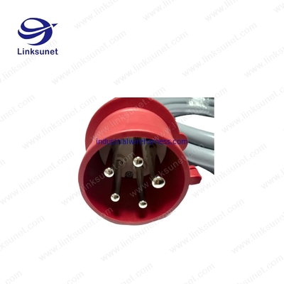 MENNEKES 3501 red or blue pa66 connector AND IGUS CABLE wire harness for Industrial robot