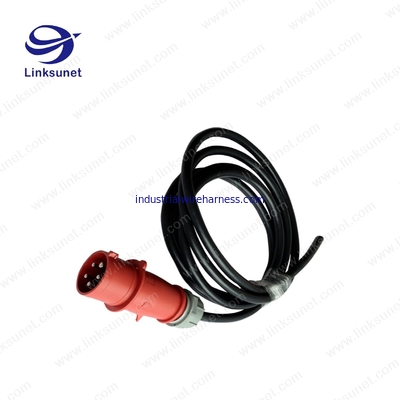 MENNEKES 3501 red or blue pa66 connector AND IGUS CABLE wire harness for Industrial robot