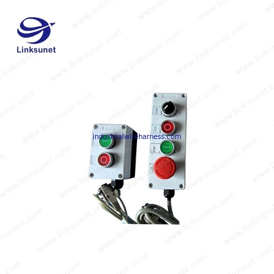 Five Pin Custom Cable Harness Control Button Box Normally Open Closed