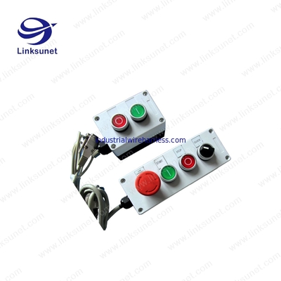 Five Pin Custom Cable Harness Control Button Box Normally Open Closed
