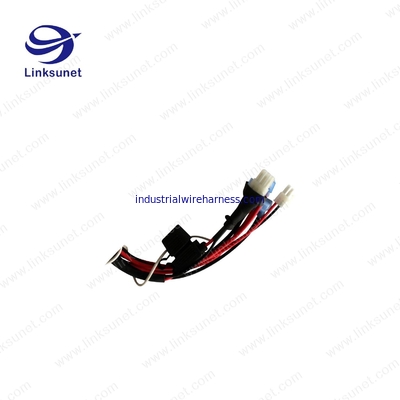 Dynamic Wire Harness With TE AMP Connectors 5000 TAB 6POS KEY - YY PNL 10WG - 5G Pich 10.16