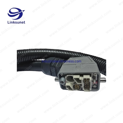 Harting 09340062701 gray crimping connectors car electrical wire for car