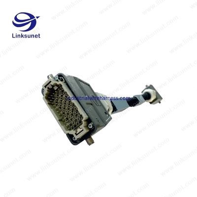 Industrial Harness With Harting Heavy Duty Power Connectors 72P 09160723001