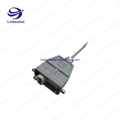 40A Harting Modular heavy duty 2pin female Gray Copper Alloy Connectors Industrial Wire Harness