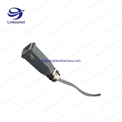40A Harting Modular heavy duty 2pin female Gray Copper Alloy Connectors Industrial Wire Harness