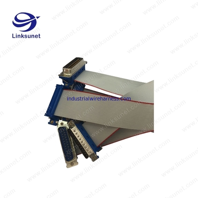 1.27MM PICH UL2651 - 28AWG JST IDC Connectors Ribbon Cable Gray PVC