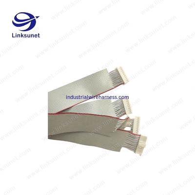 1.27MM PICH UL2651 - 28AWG JST IDC Connectors Ribbon Cable Gray PVC