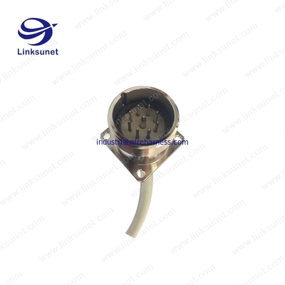  9pin add 5557series natural 4.20mm Female connectors LIYCY 26 - 28awg PA6 wiring harness