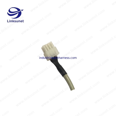 9pin add 5557series natural 4.20mm Female connectors LIYCY 26 - 28awg PA6 wiring harness