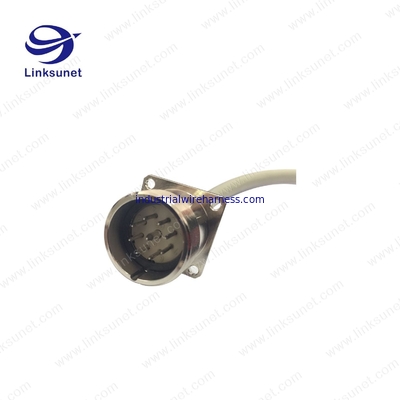  9pin add 5557series natural 4.20mm Female connectors LIYCY 26 - 28awg PA6 wiring harness